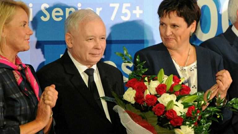 Jarosław Kaczyński odebrał statuetkę: Byłem tylko skromnym pracownikiem winnicy pańskiej