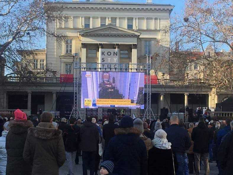 Uroczystości pogrzebowe Pawła Adamowicza. Cała Polska żegna prezydenta Gdańska