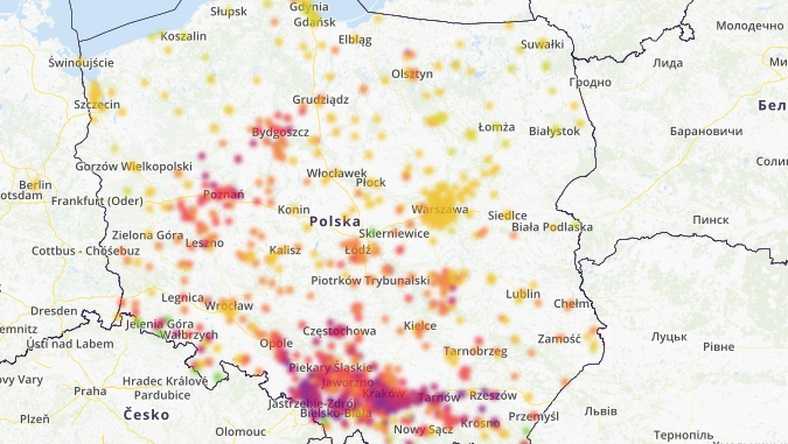 Fatalna jakość powietrza w Polsce