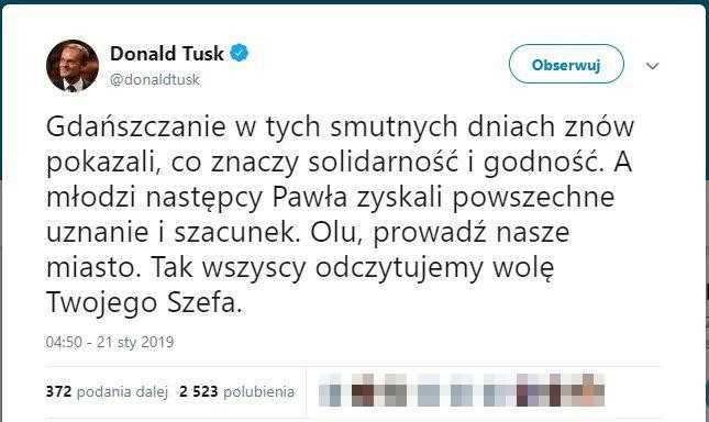 Tusk pisze o Gdańsku. Padła ważna deklaracja