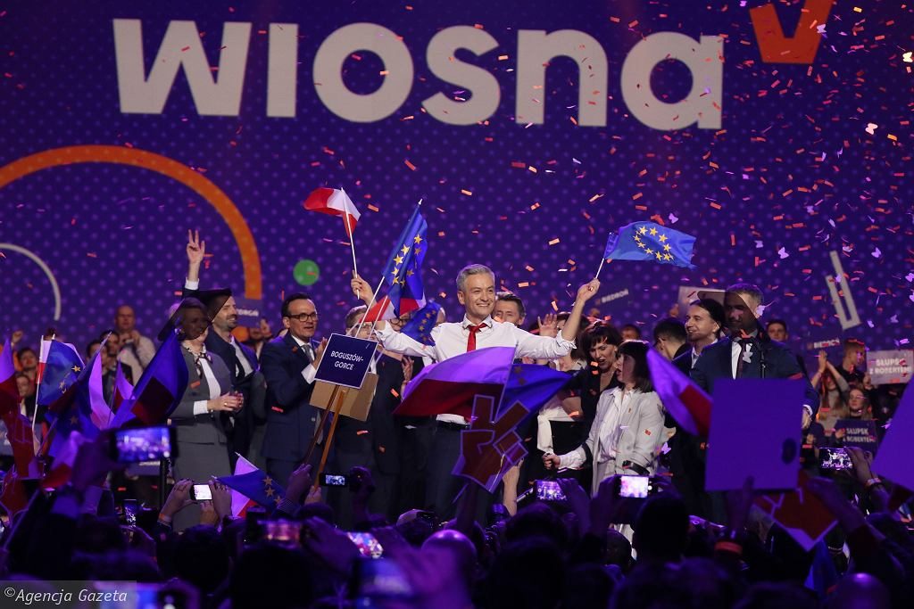 Konwencja "Nowy rozdział". Robert Biedroń ogłosił nazwę i program swojej partii