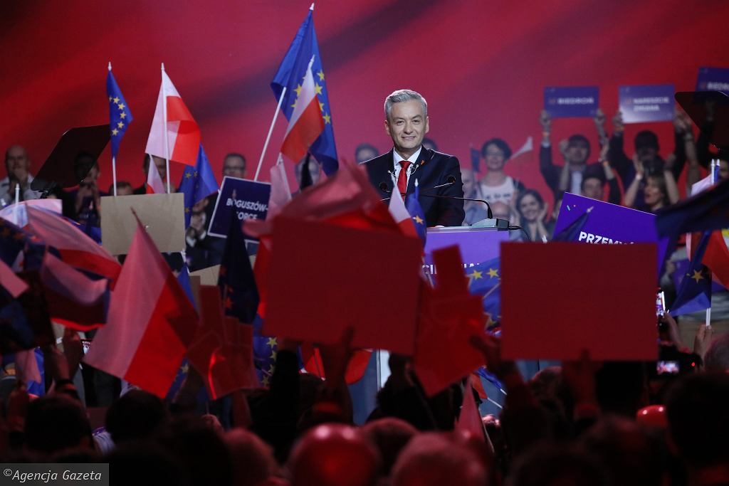 Konwencja "Nowy rozdział". Robert Biedroń ogłosił nazwę i program swojej partii