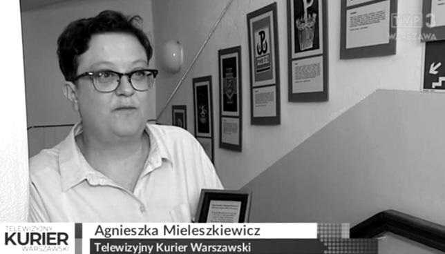 Nie żyje Agnieszka Mieleszkiewicz. Była reporterką TVP3