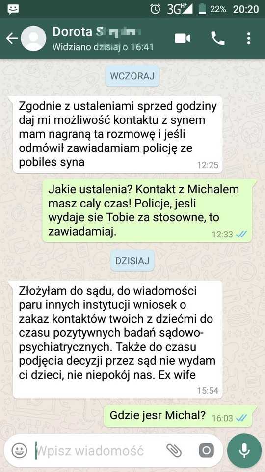 Policjant z Gdańska oskarża żonę prokurator: nakłania mnie do samobójstwa