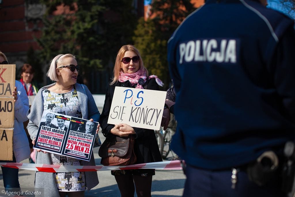 W Gdańsku protest przeciwko "dobrej zmianie"