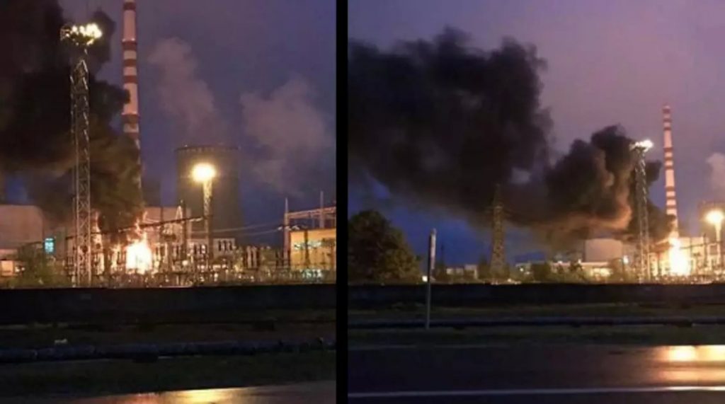 Pożar w Elektrowni Jądrowej na Ukrainie. Przez chwilę mieszkańcy wstrzymali oddech