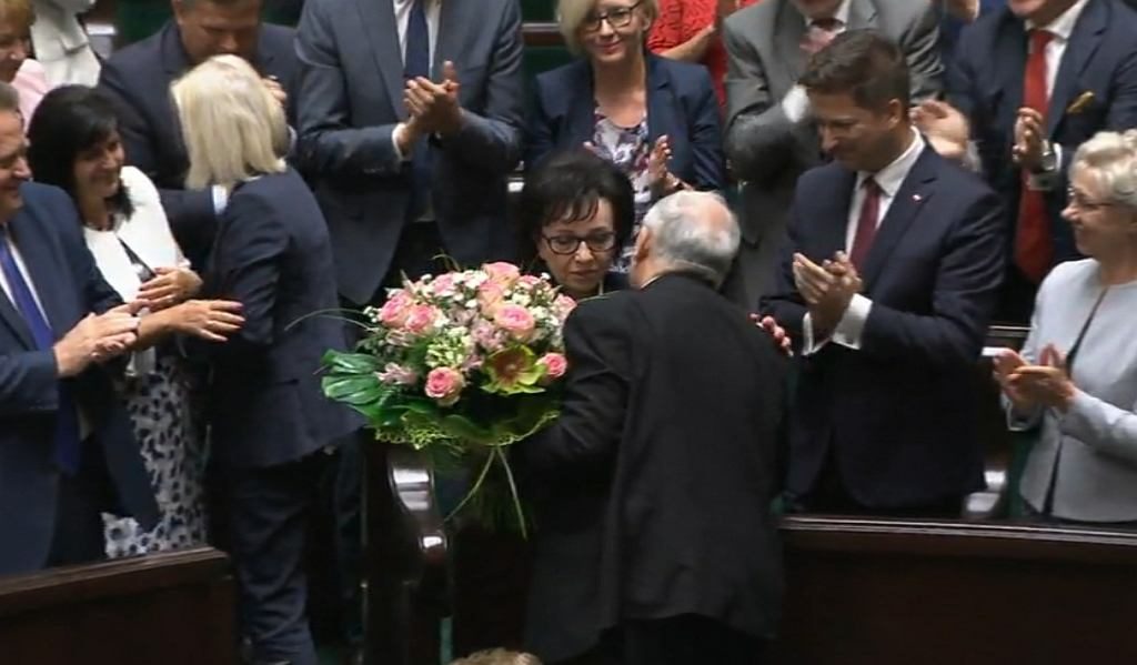 Elżbieta Witek nowym marszałkiem Sejmu. Przed głosowaniem ognista debata i wytykanie błędów