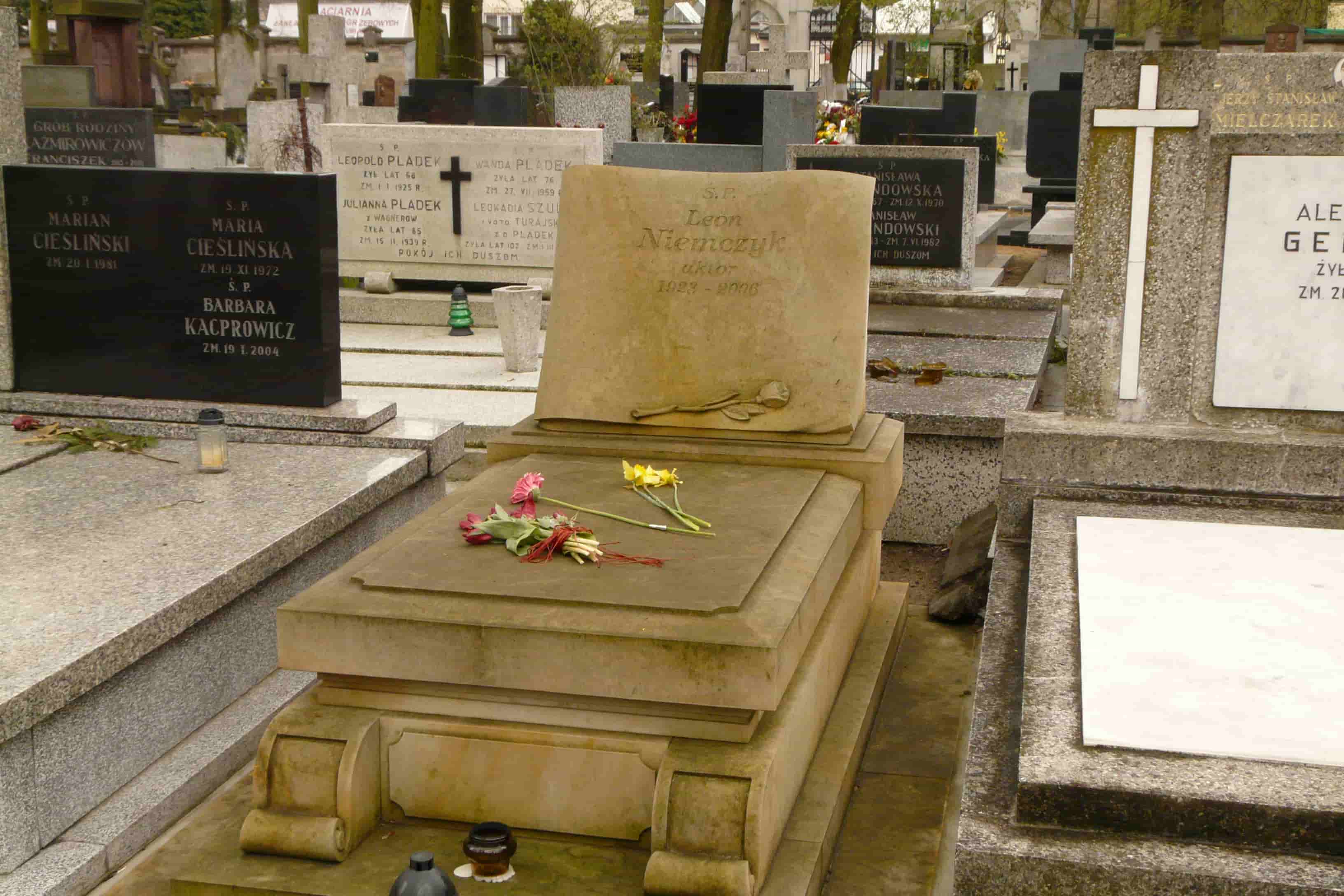 Zdjęcie odbiera mowę. Tak wygląda grób Leona Niemczyka tuż przed 13 rocznicą śmierci