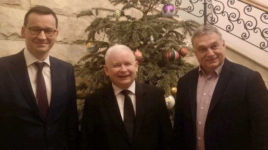Kaczyński i Morawiecki spotkali się z Viktorem Orbanem. "Omawiano wspólne działania"