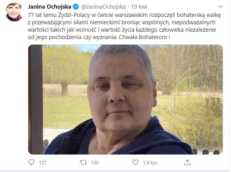 Zdjęcie chorej Janiny Ochojskiej poważnie zaniepokoiło fanów. Posypały się życzenia powrotu do zdrowia
