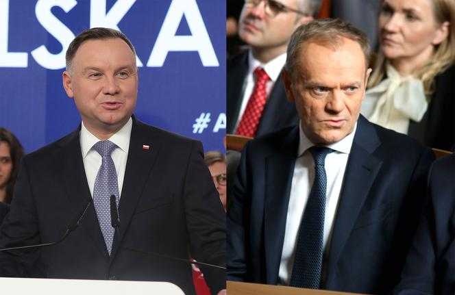 Wybory 2020: Tusk ruszył na Dudę z otwartą przyłbicą. Prezydent nazwał go CYKOREM
