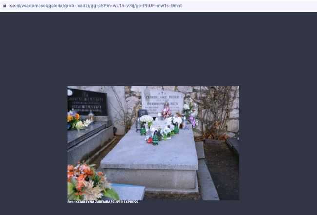 Smutne, jak wygląda grób małej Madzi z Sosnowca. Tata i dziadkowie nie mogą odwiedzać go zbyt często