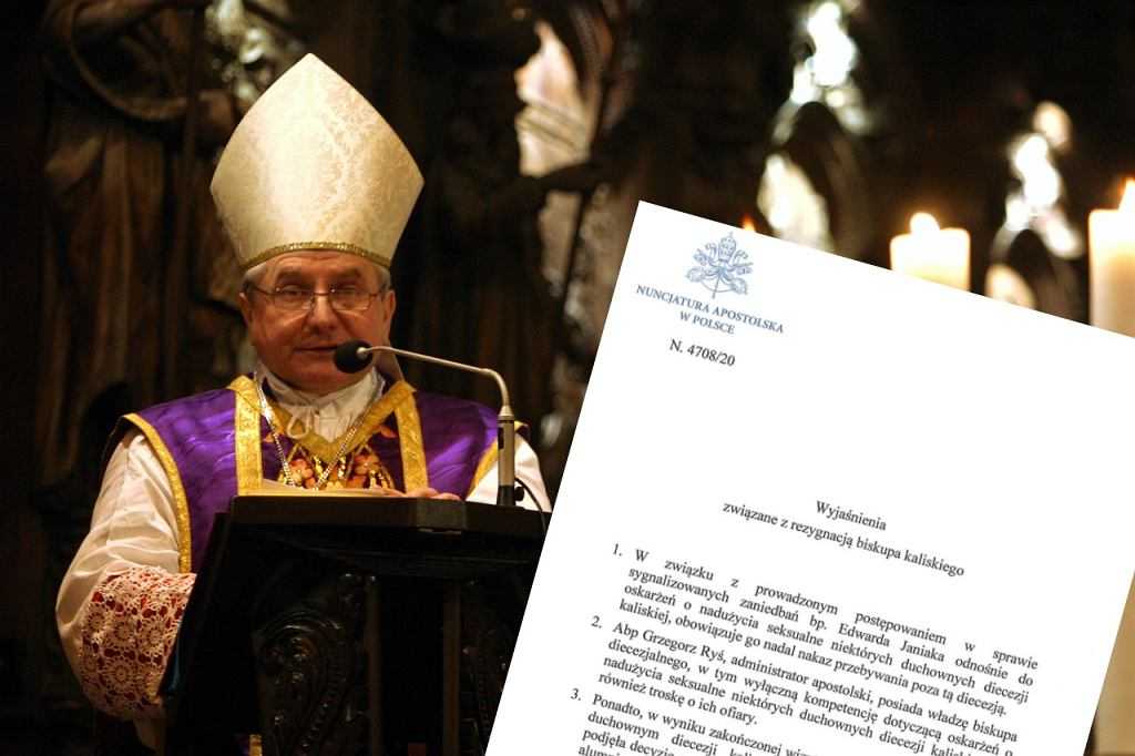 Papież przyjął rezygnację Edwarda Janiaka. Biskup miał tuszować pedofilię