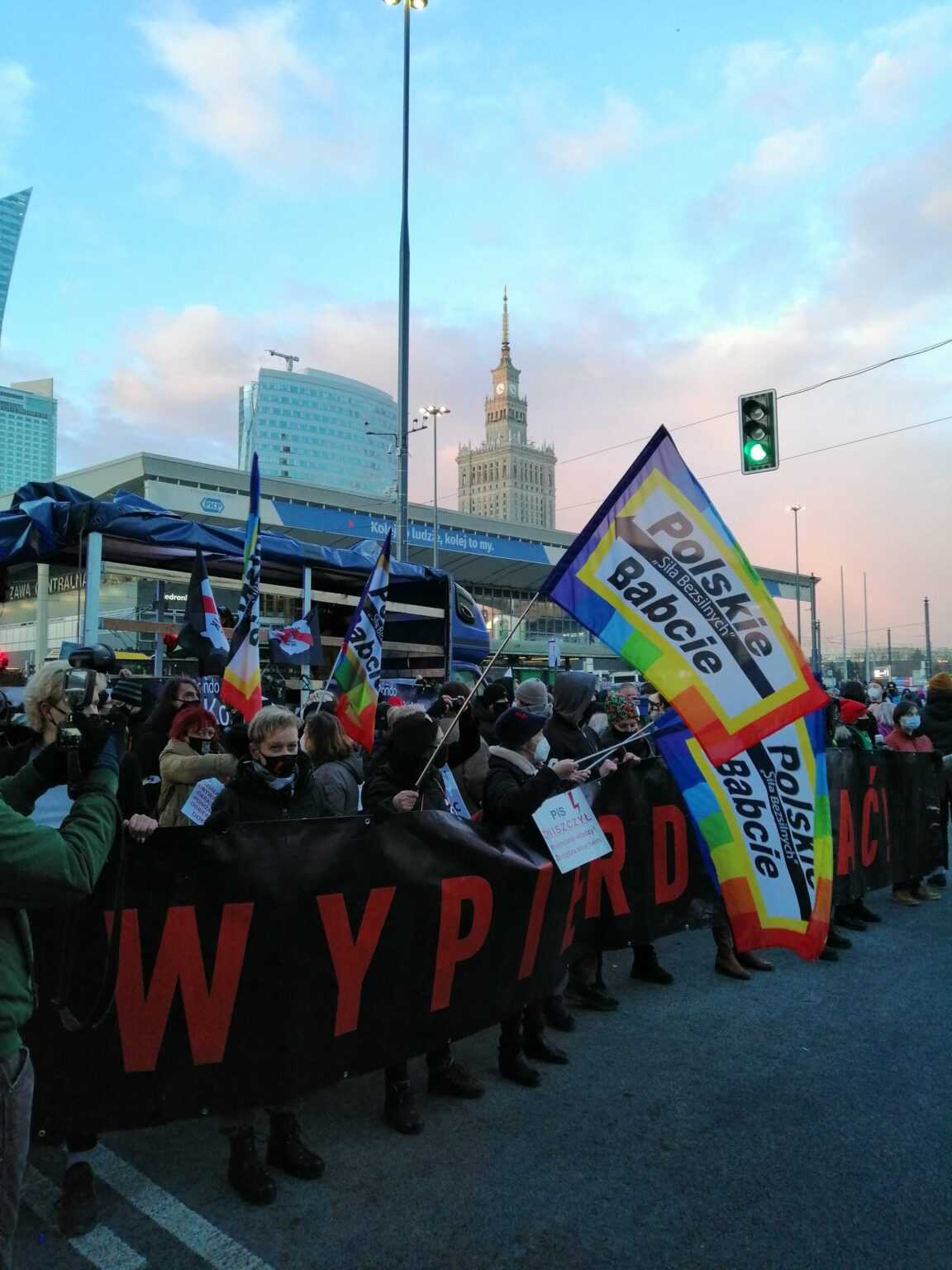 Warszawa totalnie zablokowana przez kobiety. Zrobiły tak, jak zapowiadały!