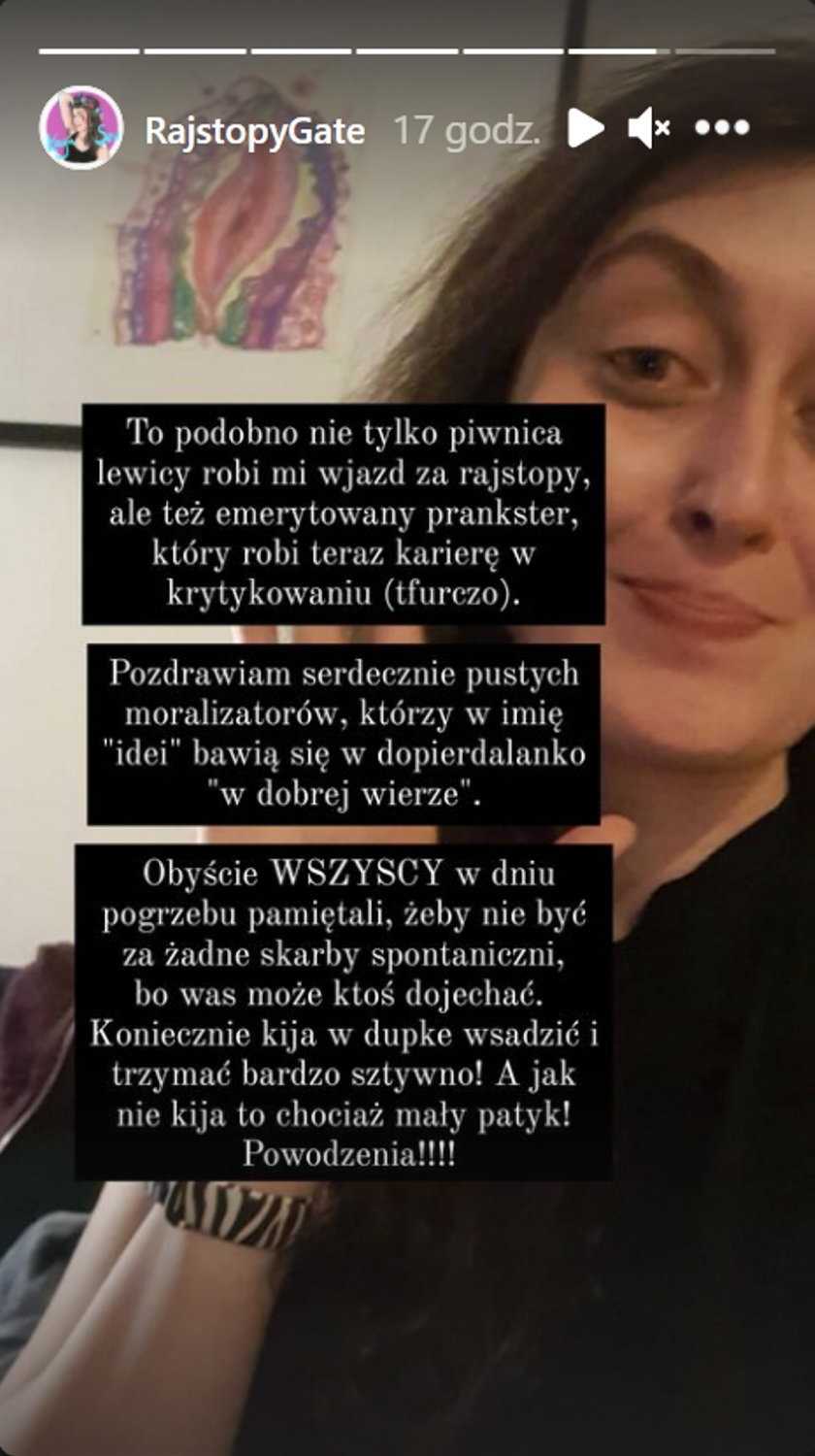 Polska influencerka zareklamowała garderobę na... pogrzebie ojca. Internauci nie wytrzymali