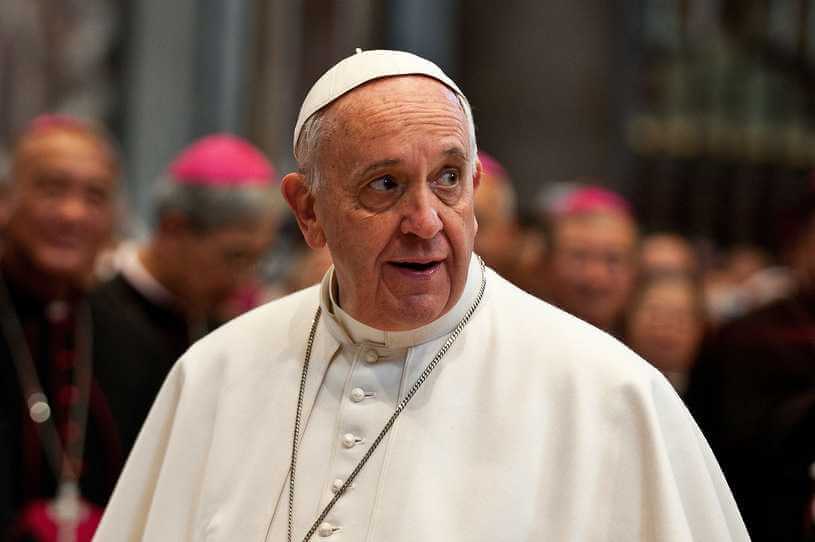 Żart papieża Franciszka oburzył wiernych