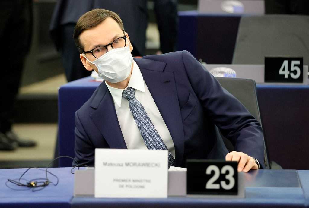 Morawiecki mówił, że "można utworzyć izbę TSUE", są już reakcje z Brukseli. "Zasłona dymna"