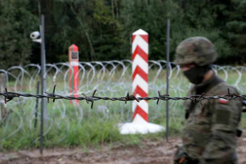 Incydent na granicy polsko-białoruskiej. Na teren Polski weszły trzy umundurowane osoby z bronią