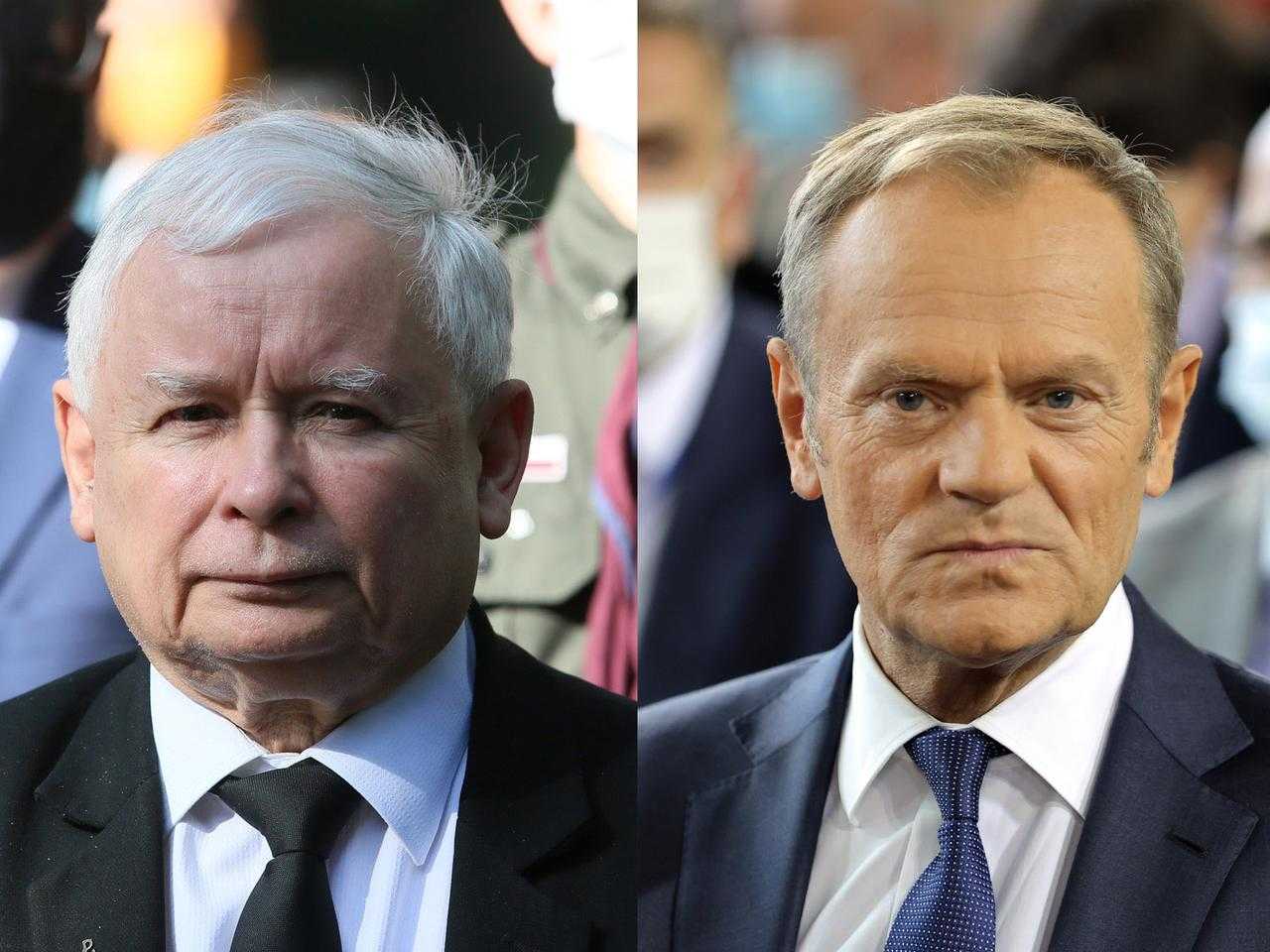 Tusk zapytał Kaczyńskiego o "łajdaków". Zdradził, co odpowiedział mu prezes PiS