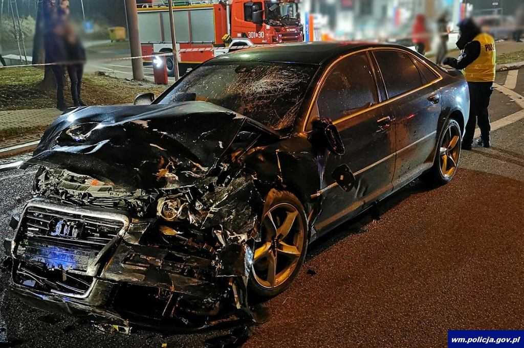 Śmierć rodzeństwa w Olsztynie. Kierowca, który uderzył w ich auto, pędził w mieście 190 km/h