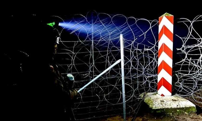 Szturm migrantów na granicę w Dubiczach Cerkiewnych