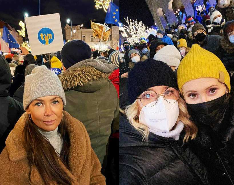 Tadla, Młynarska, Rusin. Gwiazdy protestują przeciwko „Lex TVN”