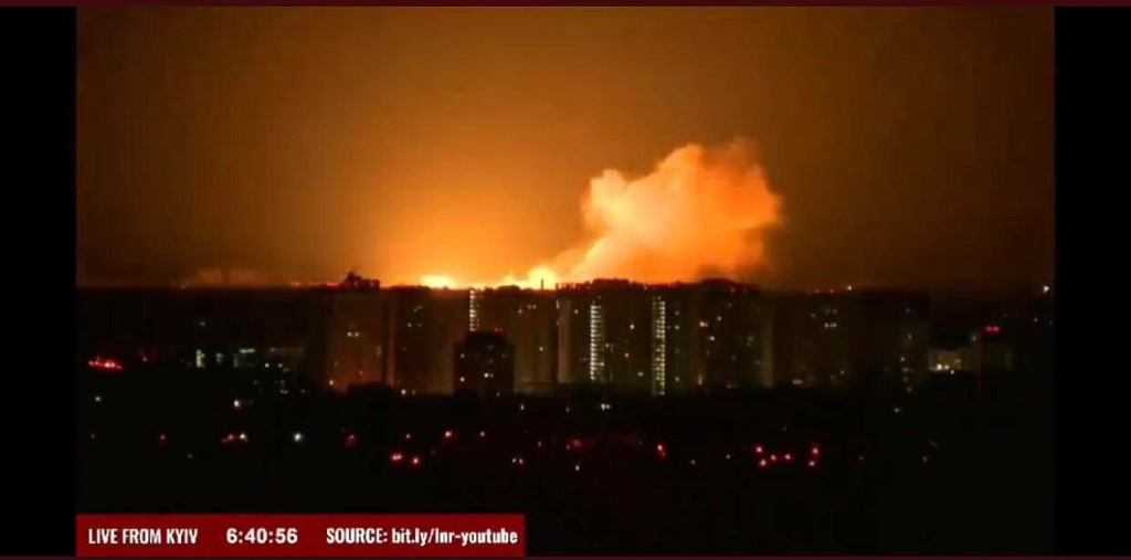 Kijów. Potężny wybuch w stolicy Ukrainy. Na miasto spadł pocisk balistyczny Iskander