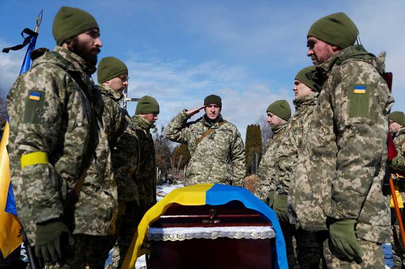 Prezydent Ukrainy po raz pierwszy podał straty ukraińskich wojsk