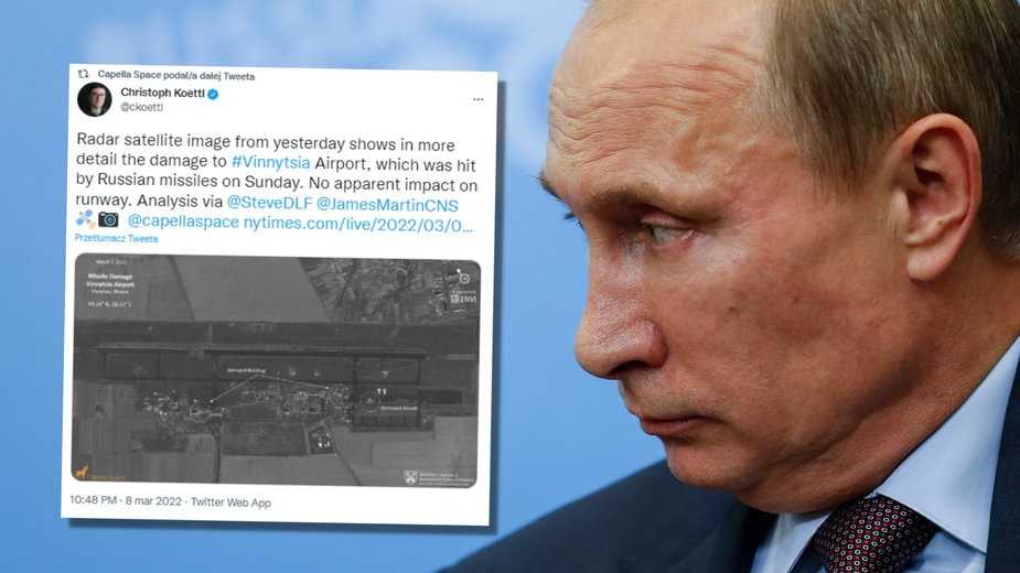 Rosjanie ostrzelali ukraińskie lotnisko najcenniejszymi rakietami. "Putin był wściekły"