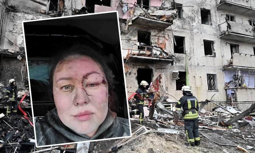 Dwie godziny leżała pod gruzami w Charkowie. Uratował ją krzyk
