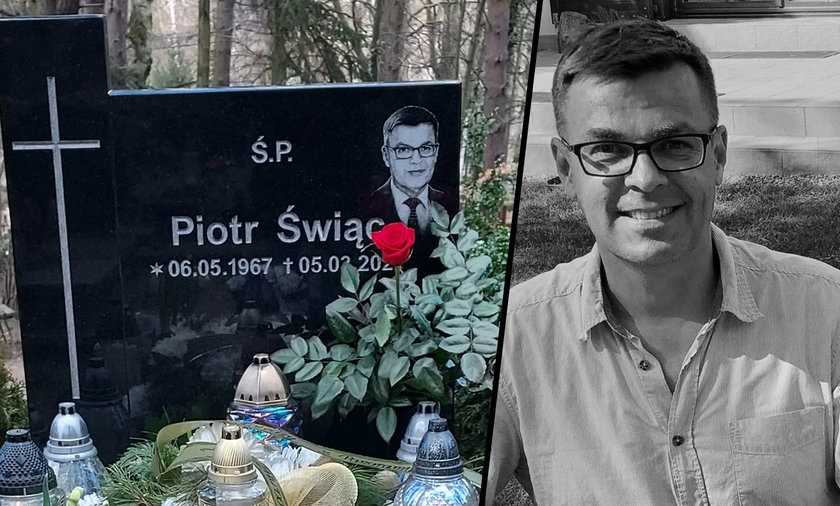 Rok od śmierci Piotra Świąca. Łamiące serce słowa wyryte na pomniku uwielbianego dziennikarza. Wypowiedział je tuż przed śmiercią