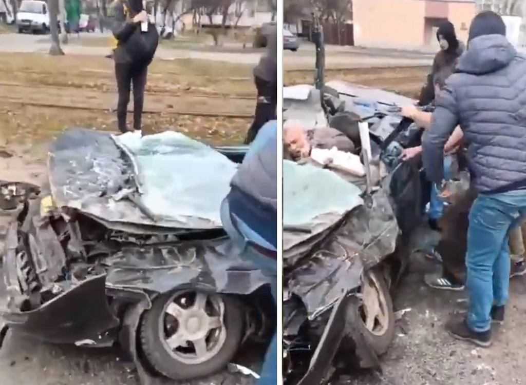 Wojna w Ukrainie. Najechał na niego rosyjski czołg. 53-latek powiedział, co zrobi po wyjściu ze szpitala