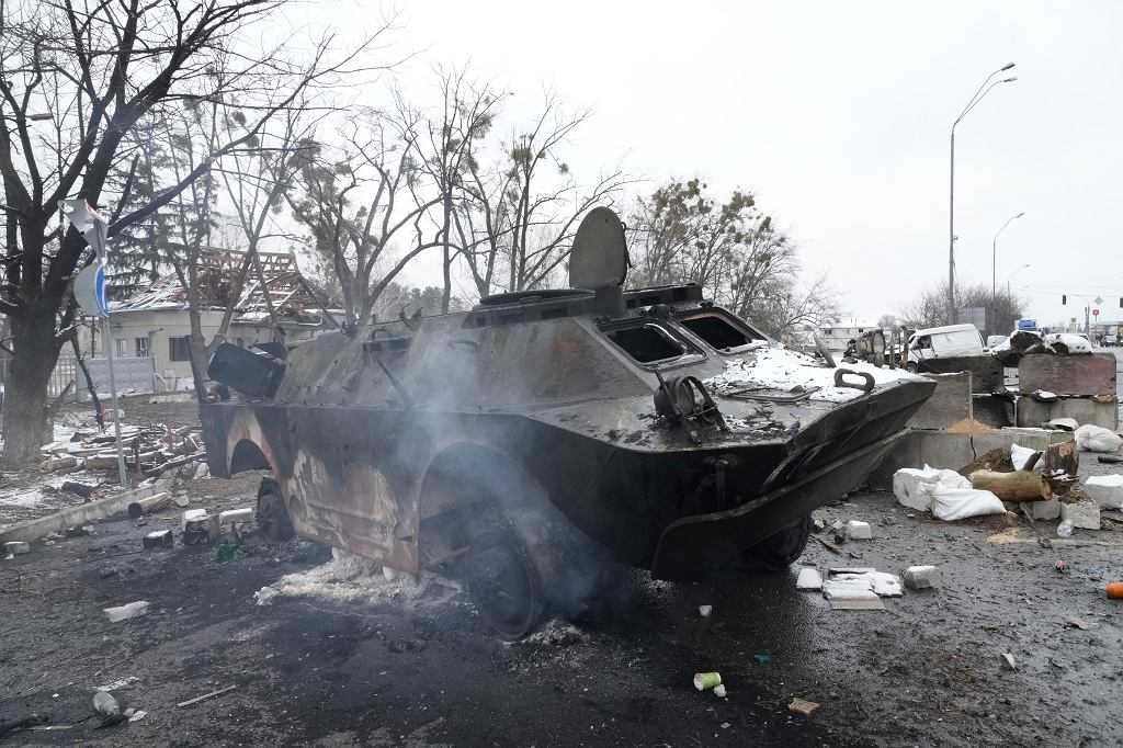 Ukraina. Zginął Andriej Zacharow - człowiek Putina. Rosyjskie czołgi rozbite pod Kijowem