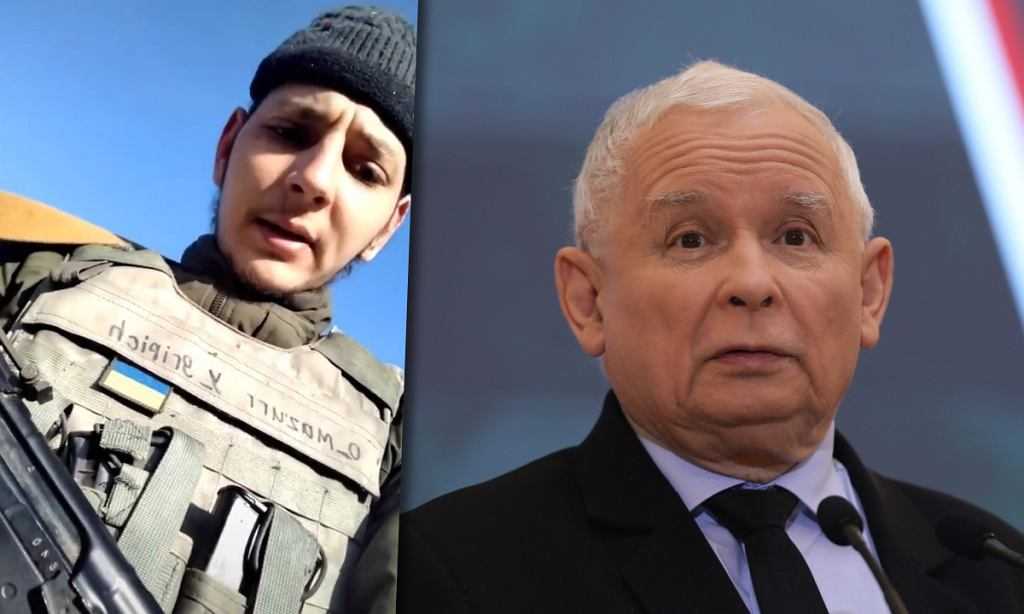 Ukraiński żołnierz zwrócił się do Jarosława Kaczyńskiego: Panie Jareczku, ja rozwiązałem problem