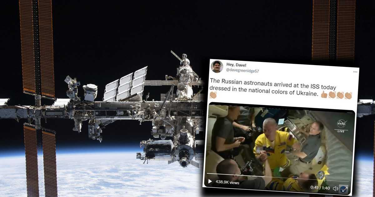 Rosja reaguje na żółto-niebieskie stroje kosmonautów