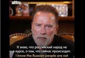 Schwarzenegger wzywa Putina do zakończenia „bezsensownej” i „nielegalnej” inwazji na Ukrainę w emocjonalnym nagraniu