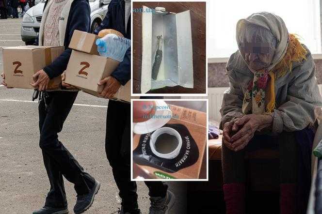 Okrutni Rosjanie dali staruszce jedzenie z bombą. O włos od tragedii!
