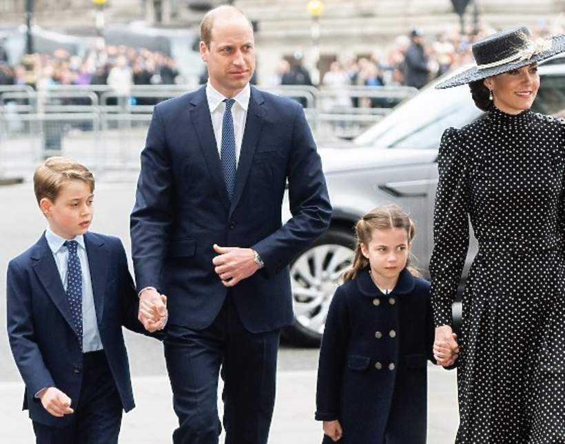 Książę George i księżniczka Charlotte w wyjątkowy sposób uczcili pierwszą rocznicę śmierci księcia Filipa
