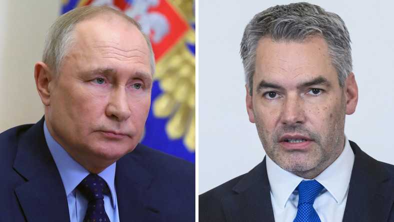 Rozpoczęła się rozmowa kanclerza Austrii i prezydenta Rosji w Moskwie