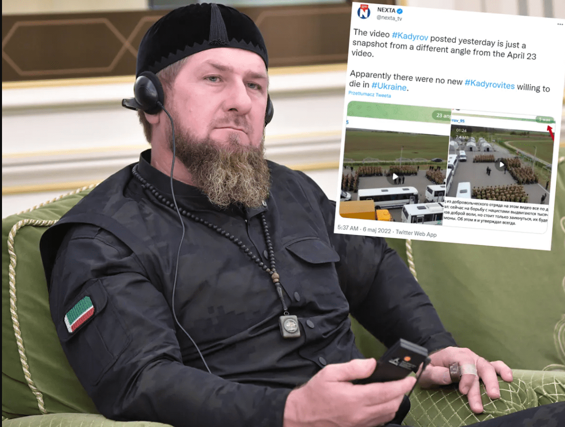 Kolejna wpadka Kadyrowa. Chciał postraszyć Ukraińców, rozbawił internautów