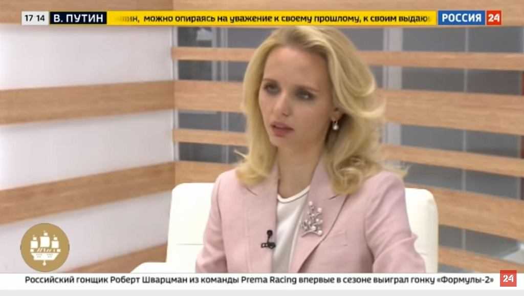Córka Putina i jej poglądy. "Jest wielu zdrajców, jest korupcja, ale gdzie tego nie ma?"