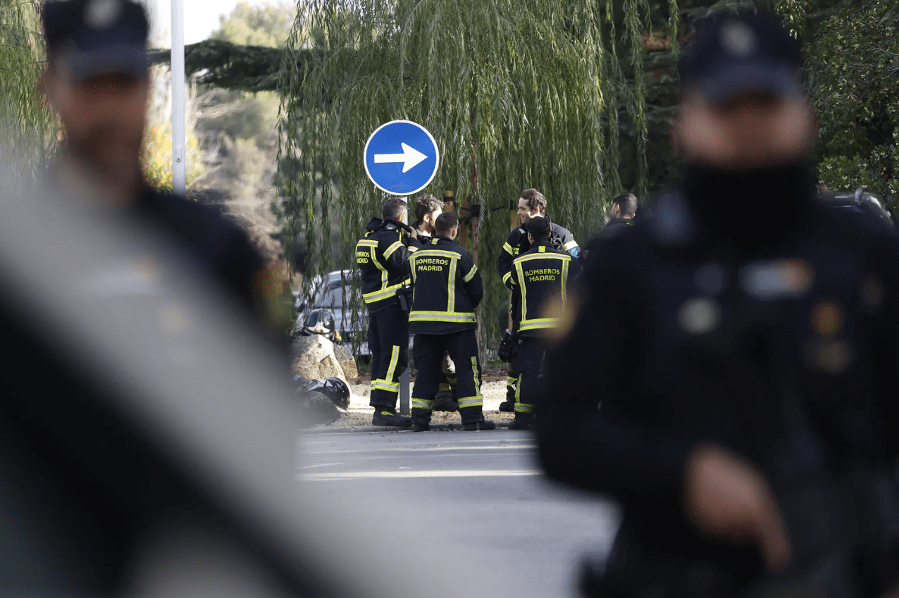 Wybuch na terenie ukraińskiej ambasady w Madrycie. Ładunek przyszedł listem