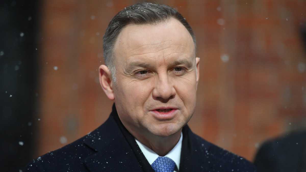 Andrzej Duda o pomocy dla Ukrainy. "Wspieramy w granicach zdrowego rozsądku"